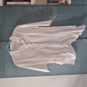 Marni Asymmetric Fresh White Top